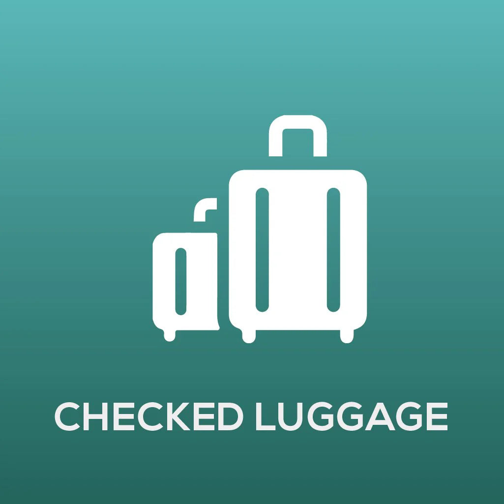 Checked Large Luggage
