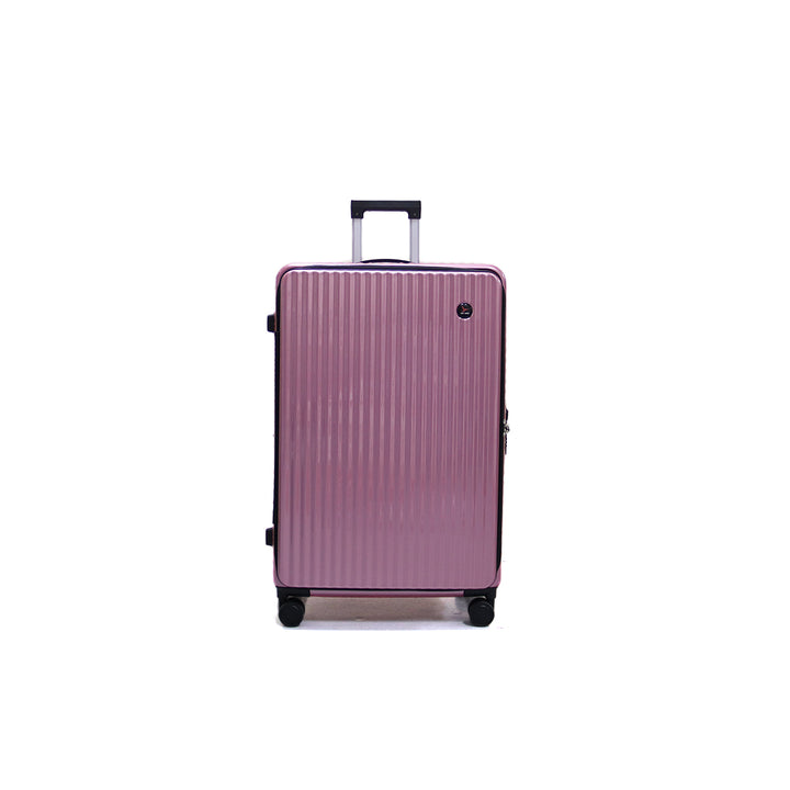 Luggage District Skybird Premium 3-Piece Expandable Luggage Set, Rose Gold