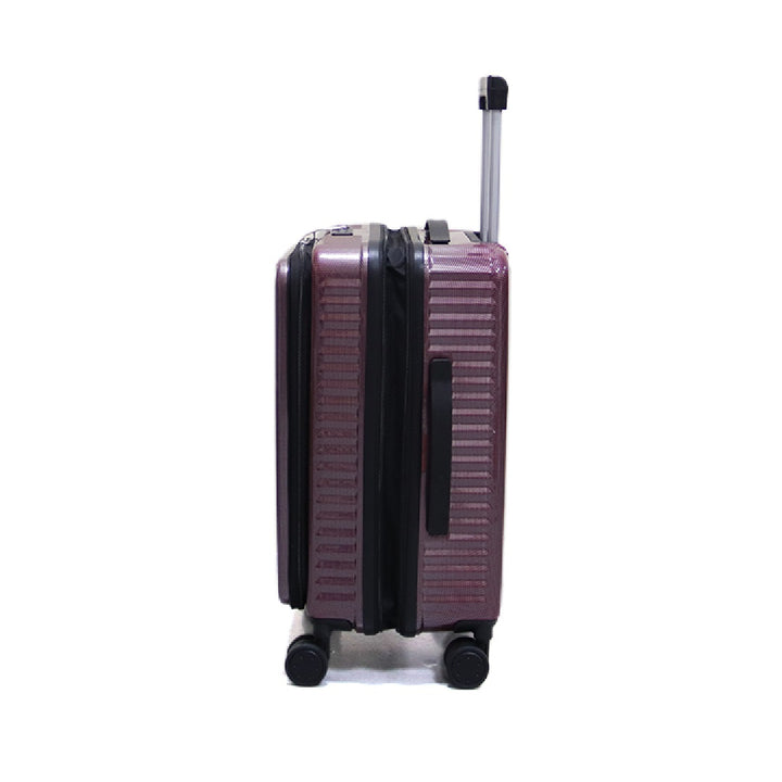 Luggage District Skybird Premium Small 20-inch Carry-On Expandable Luggage, Bordeaux