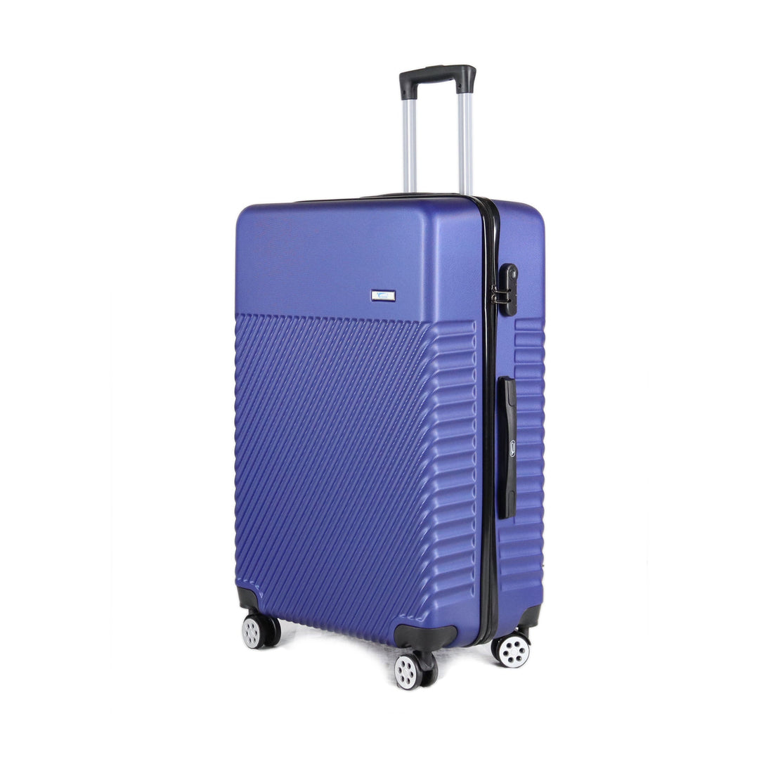 Yinton Essential Hard ABS Luggage Trolley Bag Large Size 28" inch, Blue