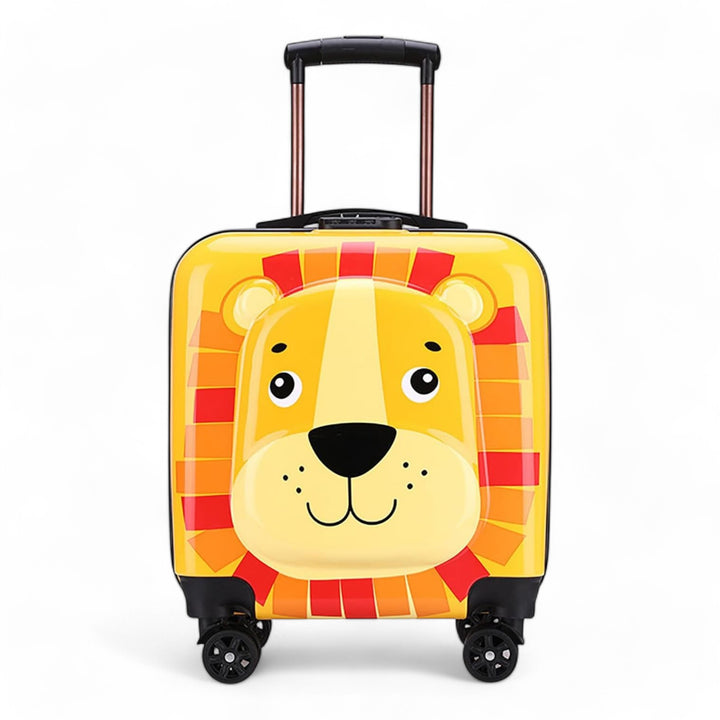 Luggage District Kids Roller Duffle Bag Travel Quiet Spinner Wheel Luggage 18 Inch Travel and School Roller Case - Yellow