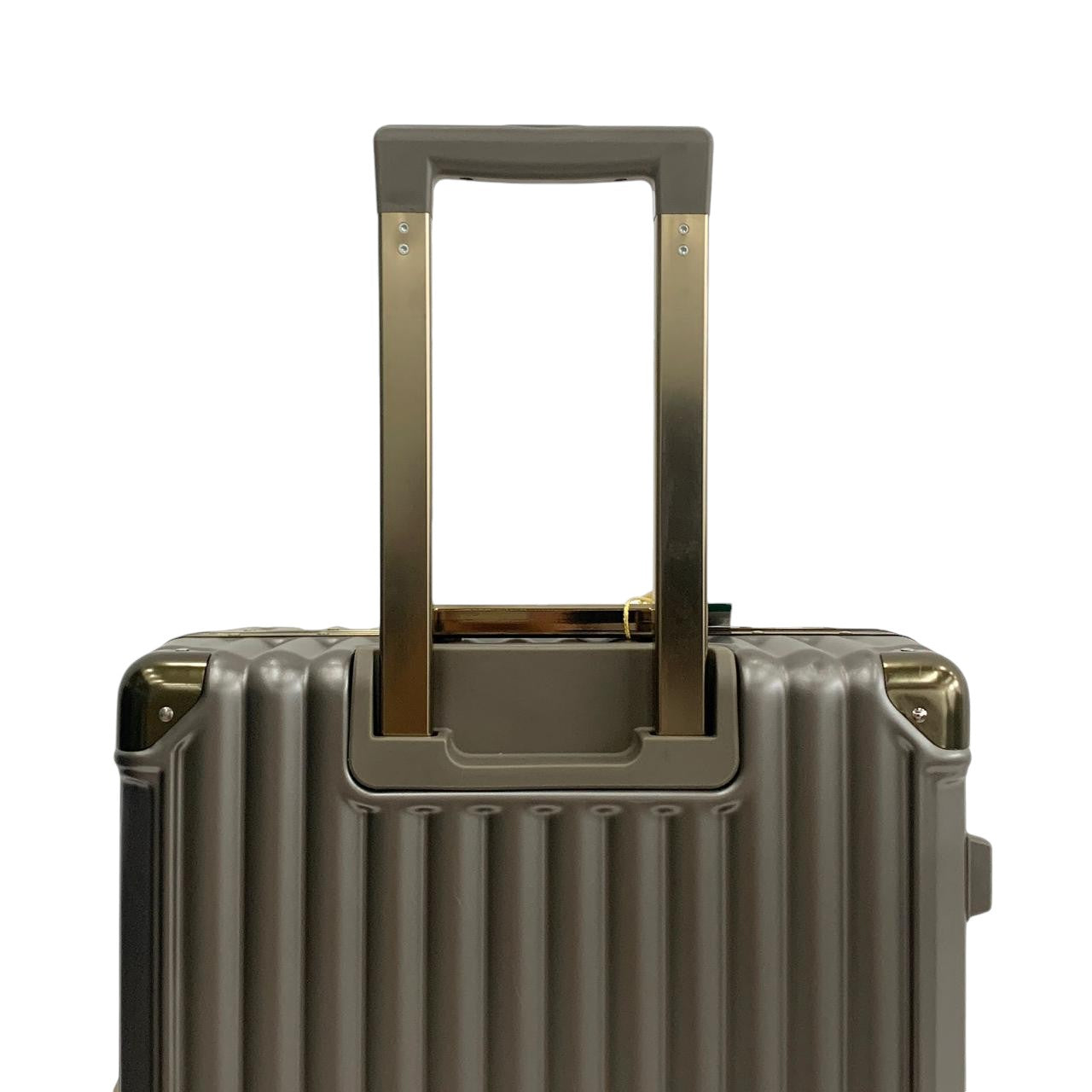 LD Premium Aluminum Frame 3 Piece Luggage Set - Rose Gold