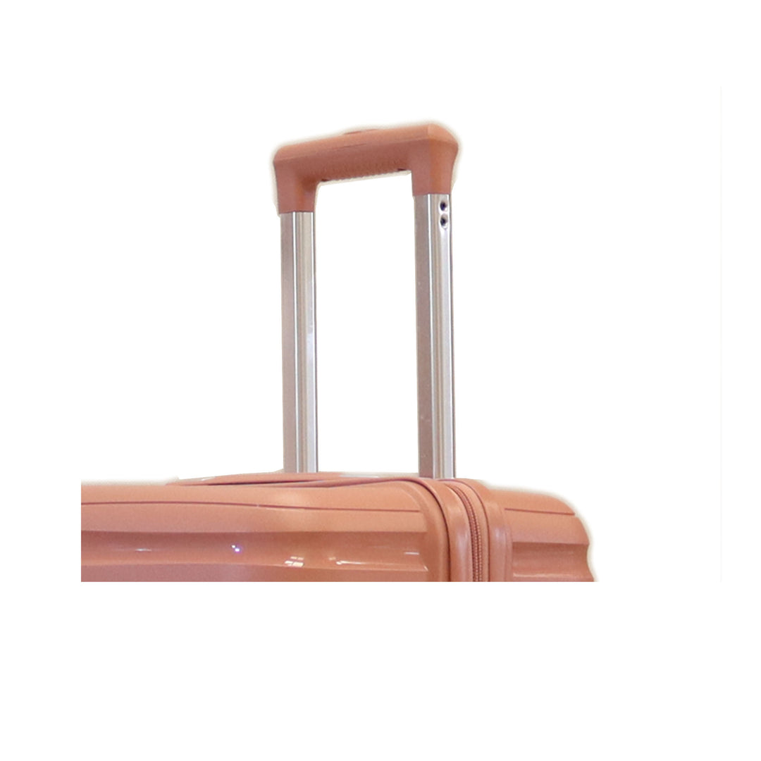 Sky Bird Solid PP Luggage Trolley Bag With TSA Lock Carry-on Size 20 Inch Rose Gold