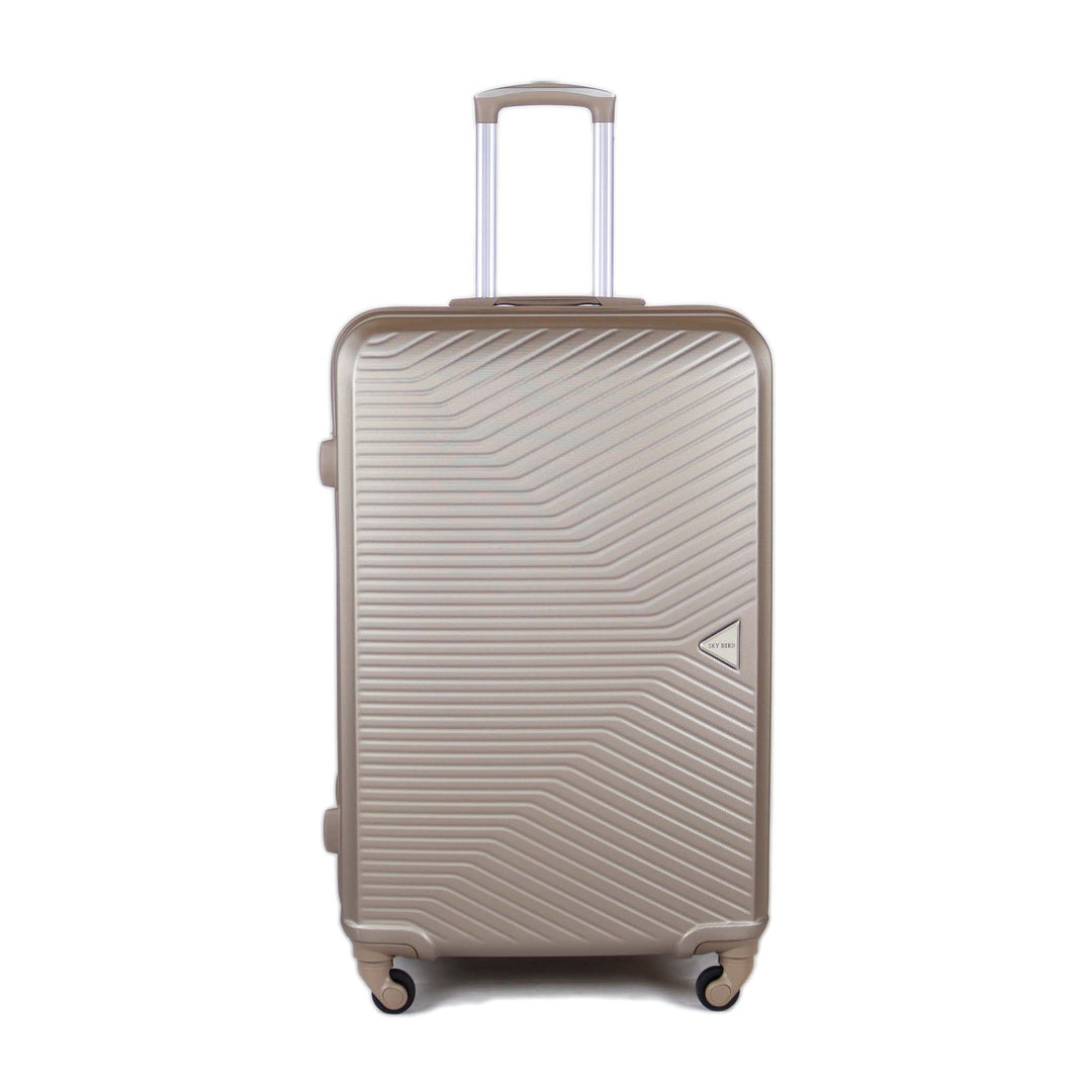 Sky Bird Elegant ABS Luggage Trolley Checked-in Large Bag 28inch, Champagne