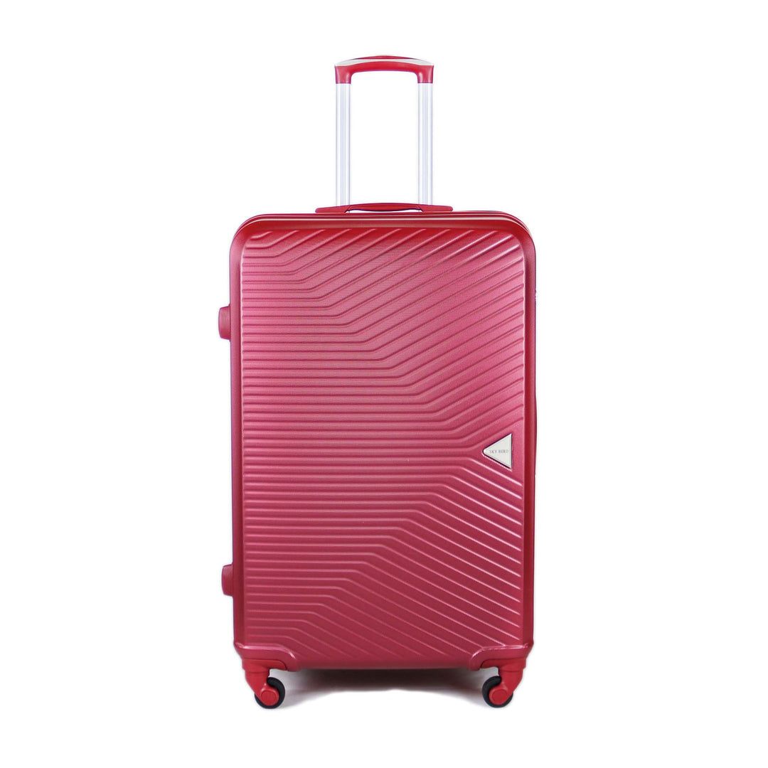 Sky Bird Elegant ABS Luggage Trolley Checked-in Large Bag 28inch, Red