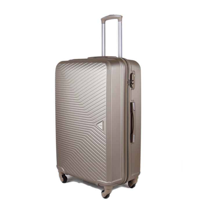 Sky Bird Elegant ABS Luggage Trolley Checked-in Medium Bag 24inch, Champagne
