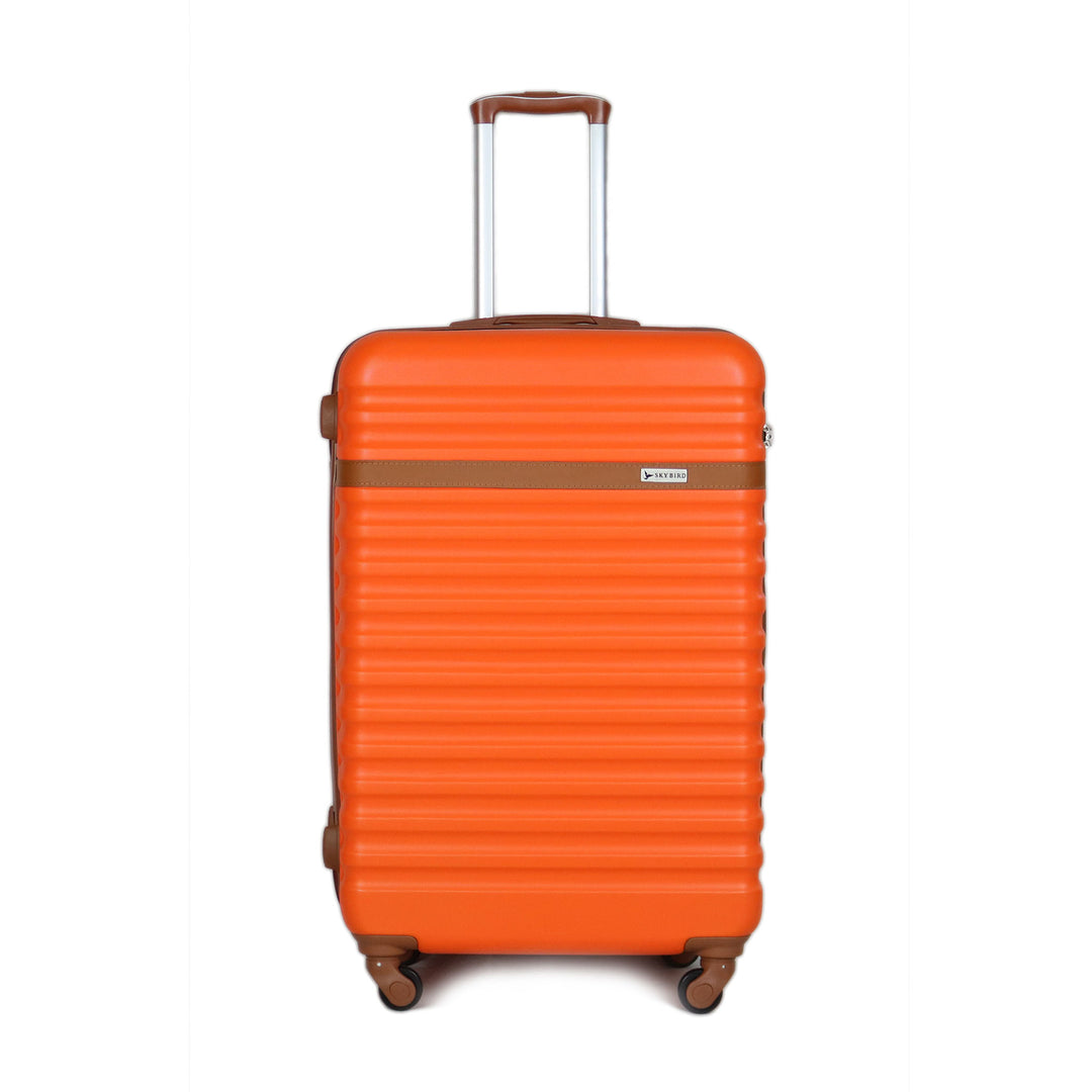 Sky Bird Classic ABS Luggage Trolley Checked-in Large Bag 28inch, Orange