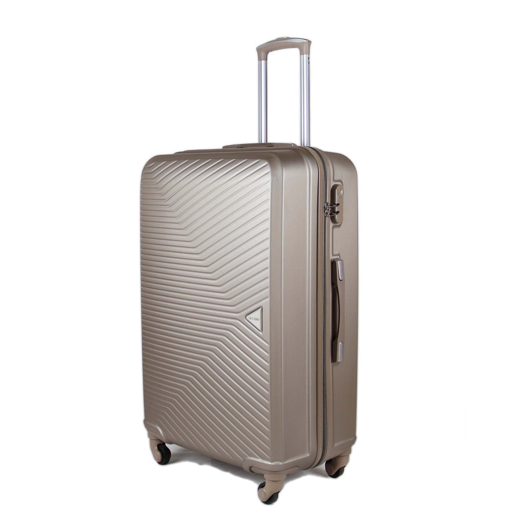 Sky Bird Elegant ABS Luggage Trolley Checked-in Large Bag 28inch, Champagne