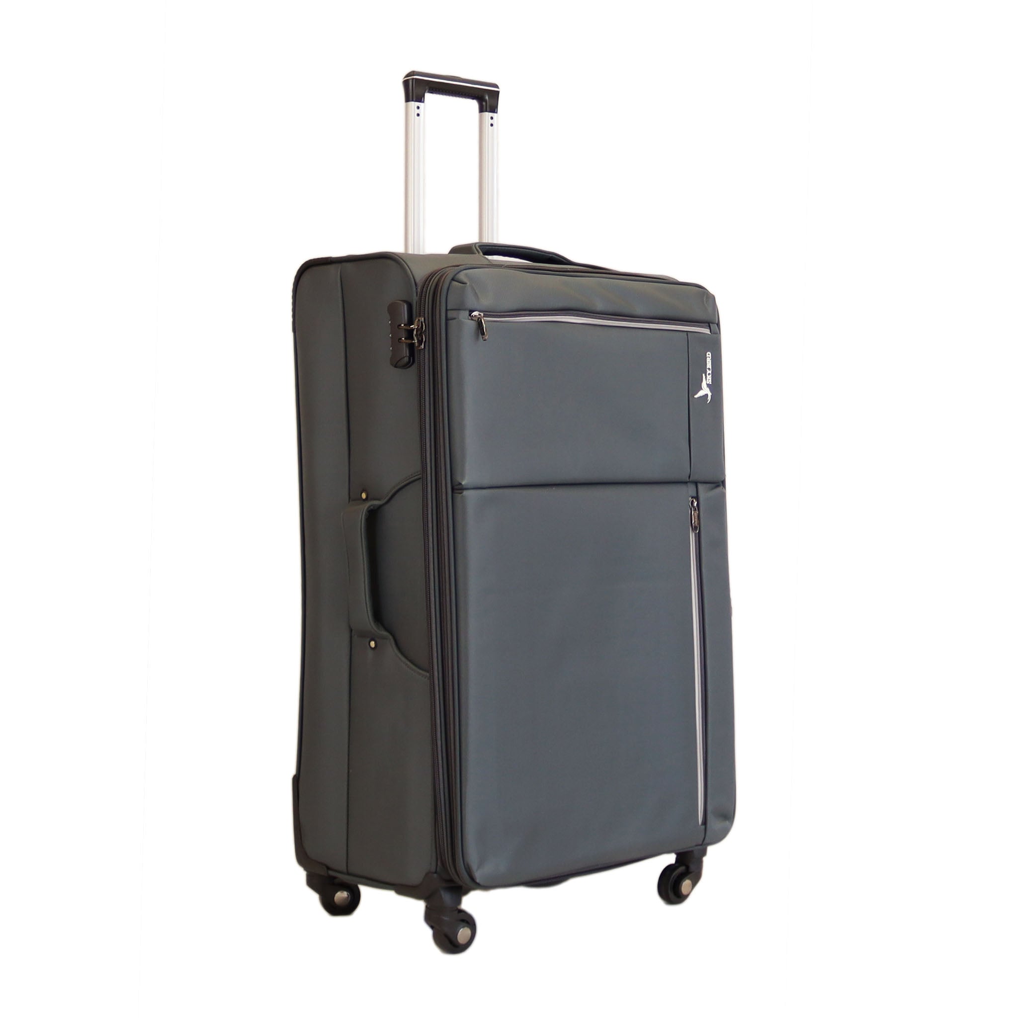 Suitcase Soft Fabric Luggage Travel Trolley Bag Luggage District