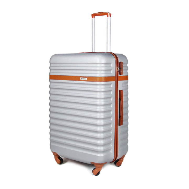 Sky Bird Classic ABS Luggage Trolley Checked-in Large Bag 28inch, Silver