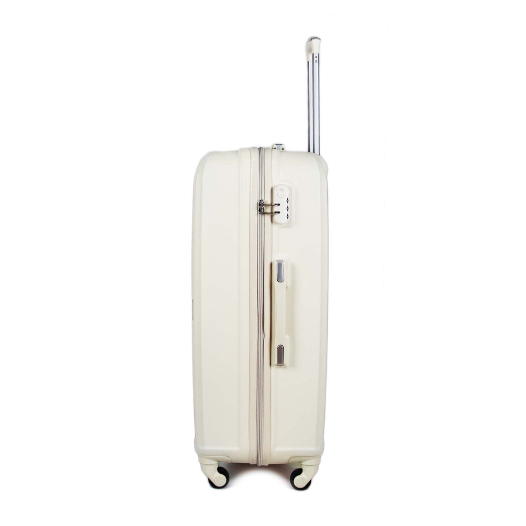 Sky Bird Elegant ABS Luggage Trolley Carry-on Small Bag 20inch, Milky White