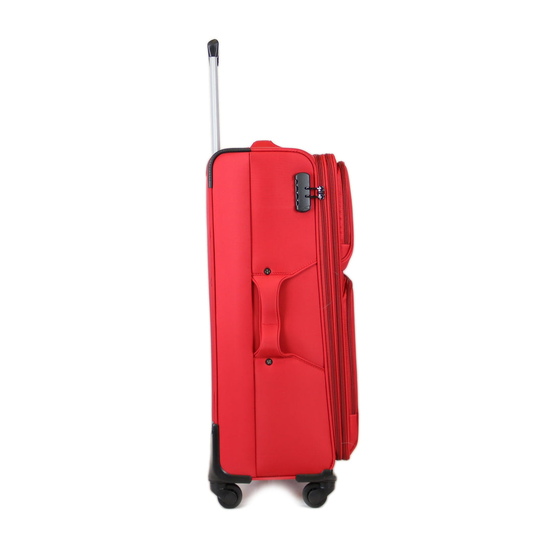 Sky Bird Fabric Luggage Trolley Checked-in Large Bag 28inch, Red