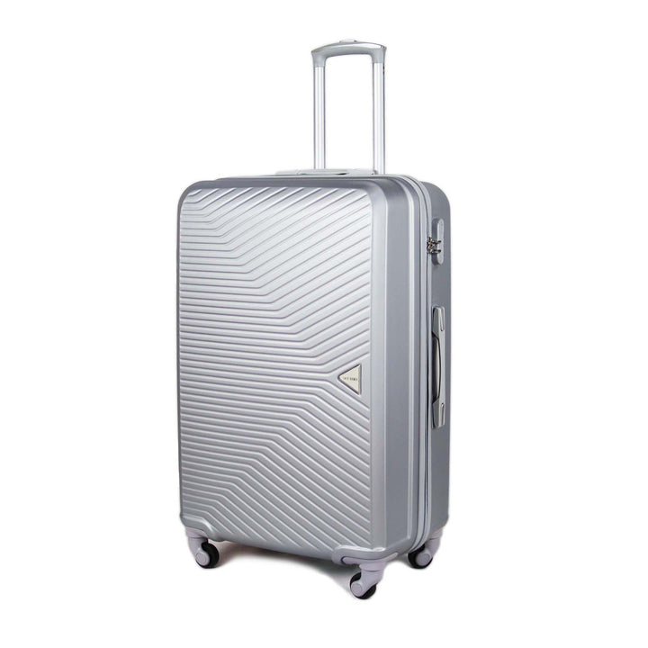 Sky Bird Elegant ABS Luggage Trolley Checked-in Large Bag 28inch, Silver
