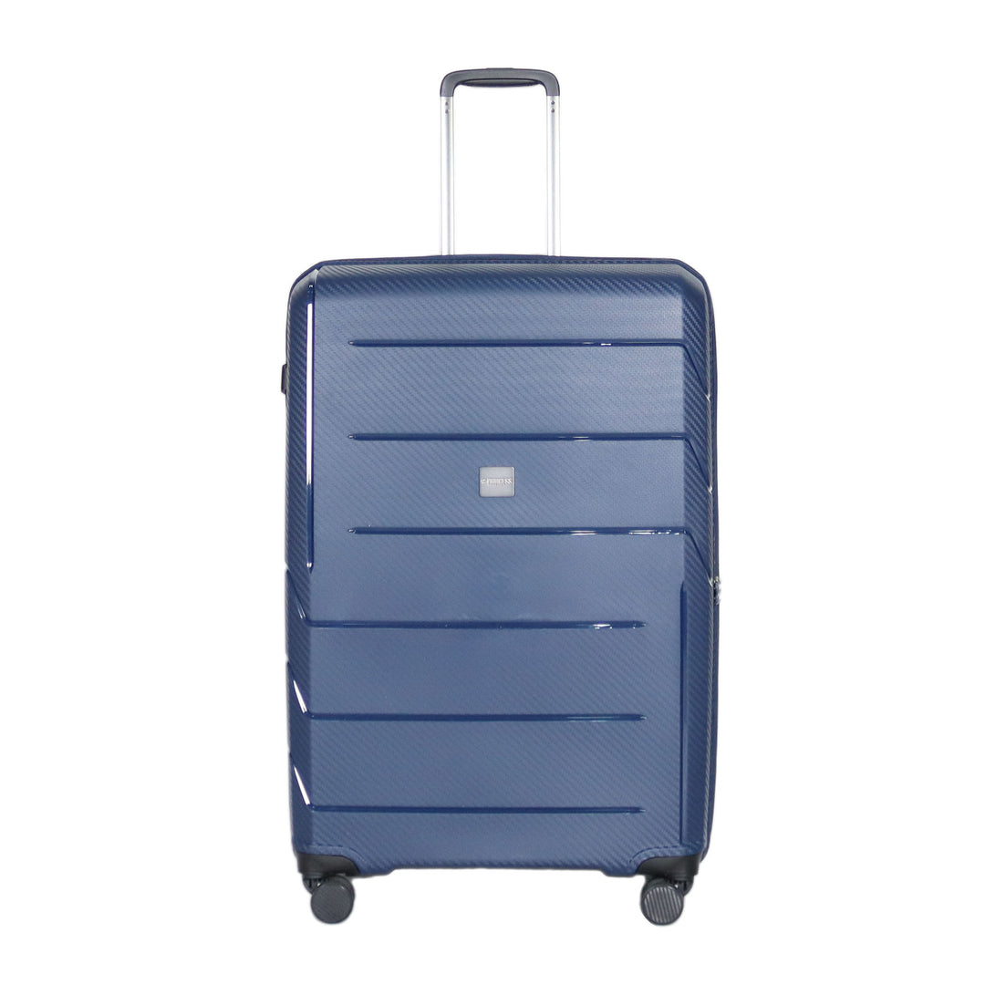 Princess Traveller JAVA PP Premium Water Resistant Suitcases Set 3 Pieces Dark Blue