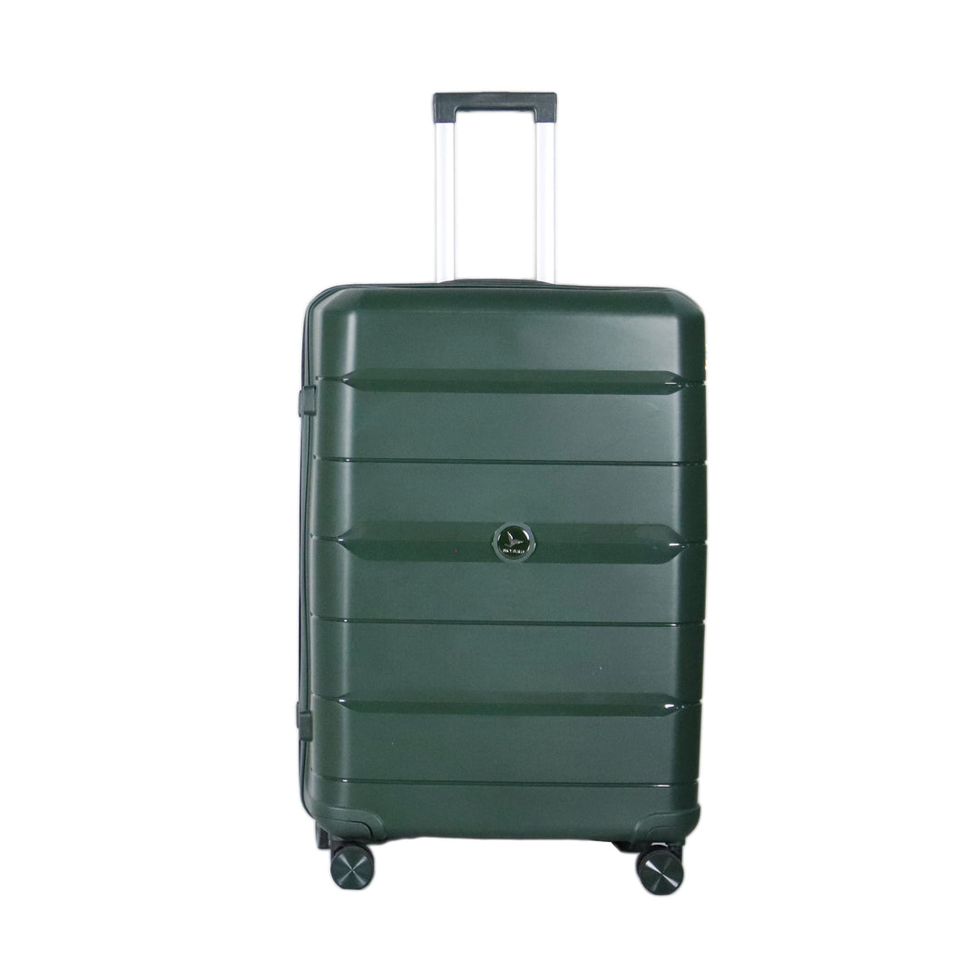 Sky Bird PP Luggage Trolley Checked-in Medium Bag Size 24inch, Dark Green