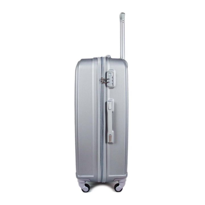 Sky Bird Elegant ABS Luggage Trolley Checked-in Medium Bag 24inch, Silver