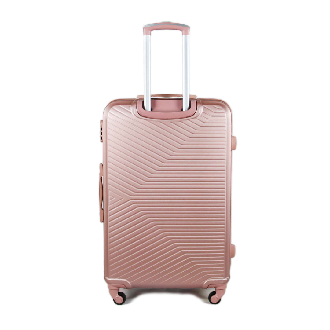 Sky Bird Elegant ABS Luggage Trolley Checked-in Medium Bag 24inch, Rose Gold
