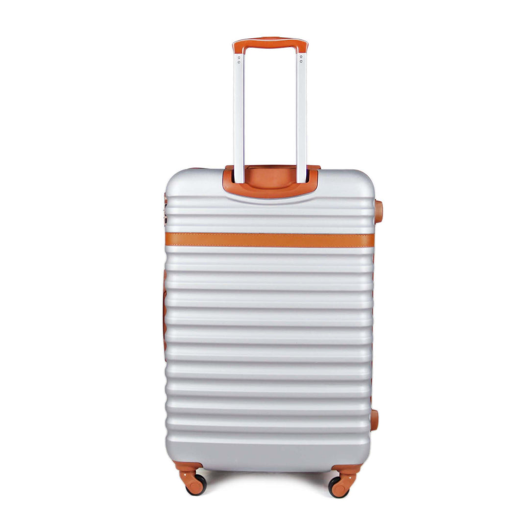 Sky Bird Classic ABS Luggage Trolley Checked-in Medium Bag 24inch, Silver
