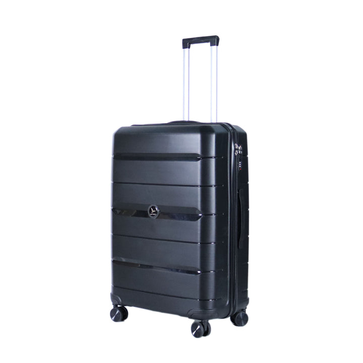 Sky Bird PP Luggage Trolley Checked-in Medium Bag Size 24inch, Black