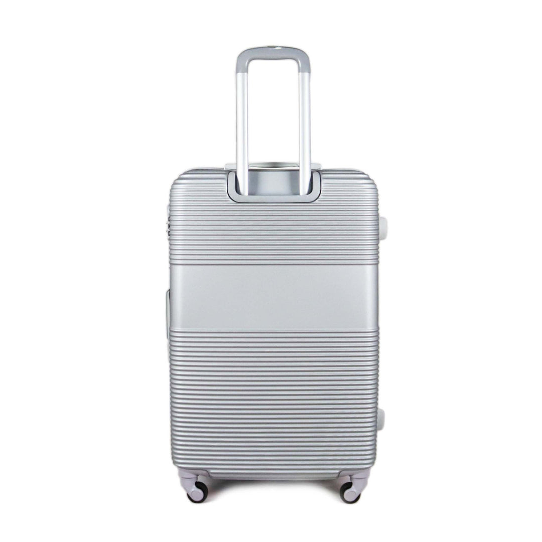 Sky Bird Safari ABS Luggage Trolley Bag 1 Piece Small Size 20" inch, Silver