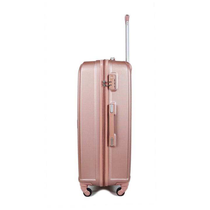 Sky Bird Elegant ABS Luggage Trolley Checked-in Medium Bag 24inch, Rose Gold