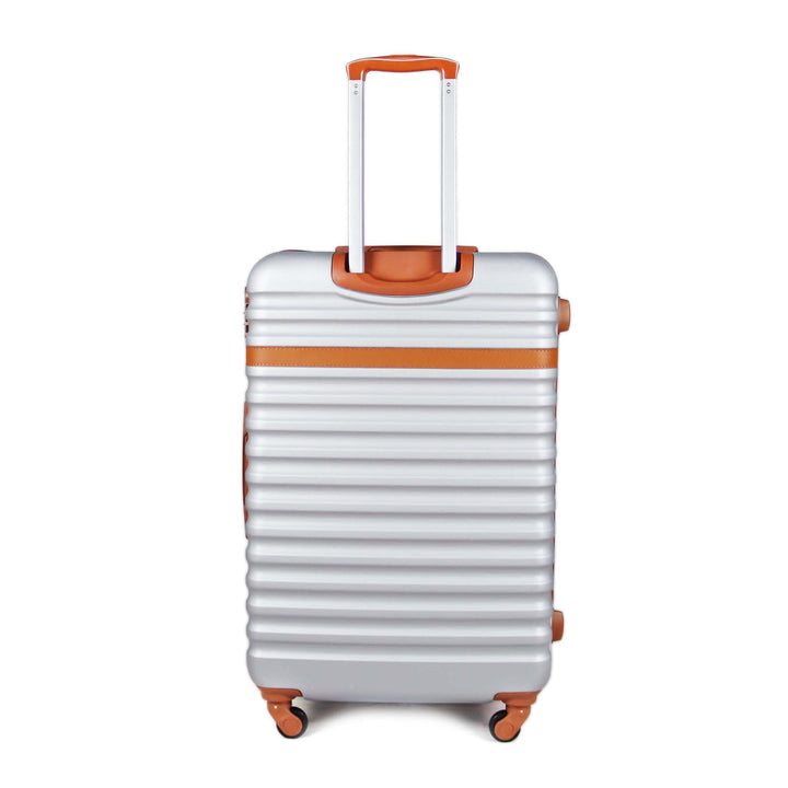 Sky Bird Classic ABS Luggage Trolley Checked-in Large Bag 28inch, Silver
