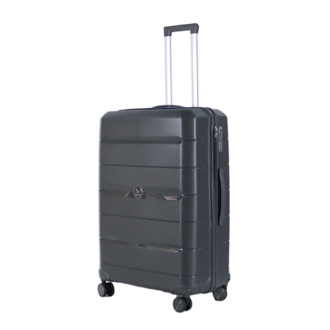Sky Bird PP Luggage Trolley Checked-in Medium Bag Size 24inch, Dark Grey