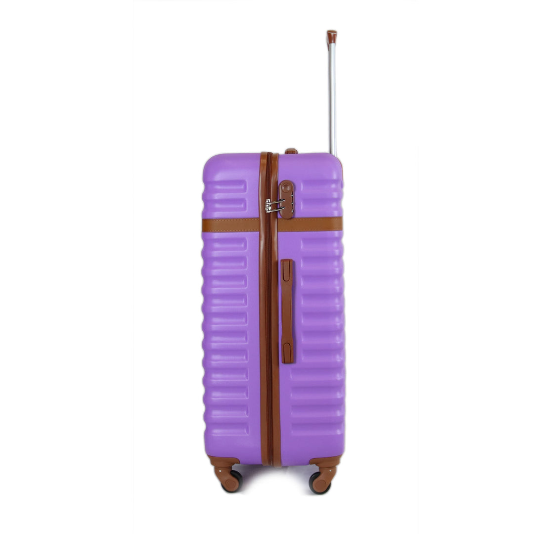 Sky Bird Classic ABS Luggage Trolley Checked-in Medium Bag 24inch, Purple