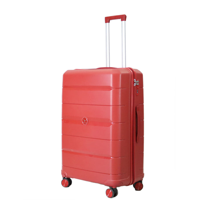 Sky Bird PP Luggage Trolley Checked-in Medium Bag Size 24inch, Red