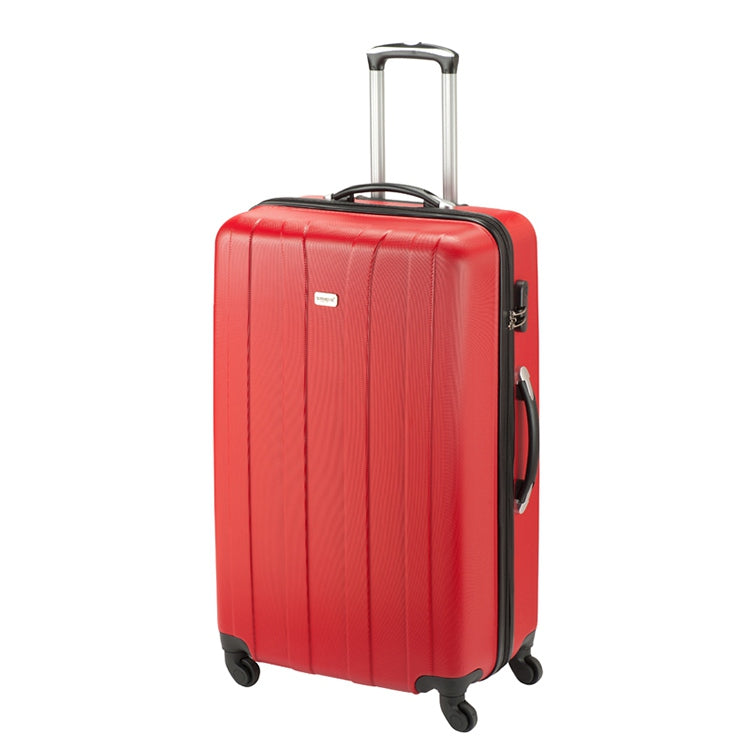 Princess Traveller CUBA Hard ABS Super Lightweight Suitcases Set 3 Pieces Red