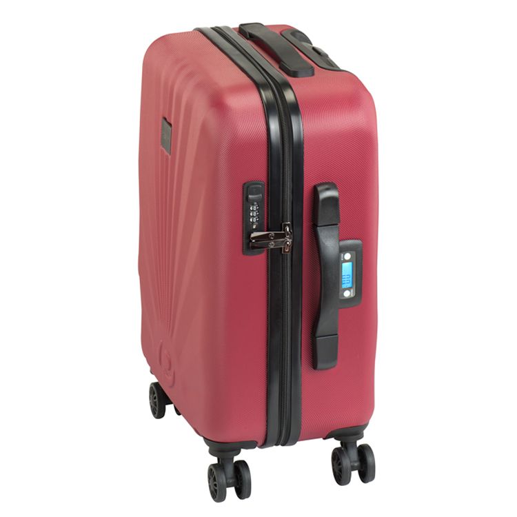 Princess Traveller GENEVA Multi-Tec Hard ABS Suitcases Set 3 Pieces Red