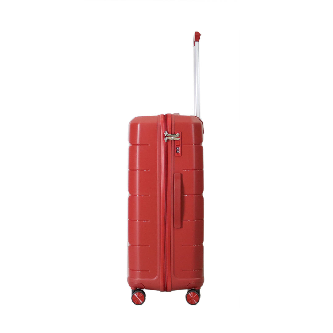 Sky Bird PP Luggage Trolley Checked-in Medium Bag Size 24inch, Red