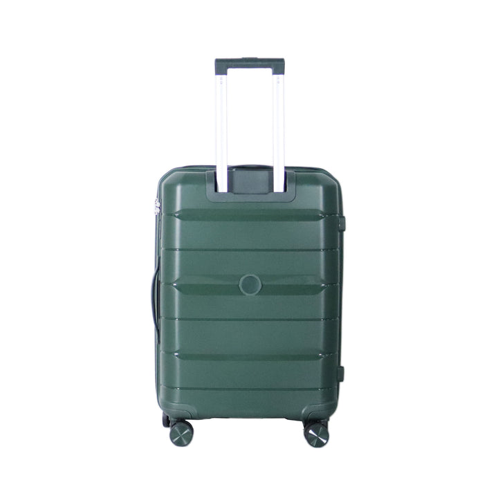 Sky Bird PP Luggage Trolley Set 4 Pieces, Dark Green