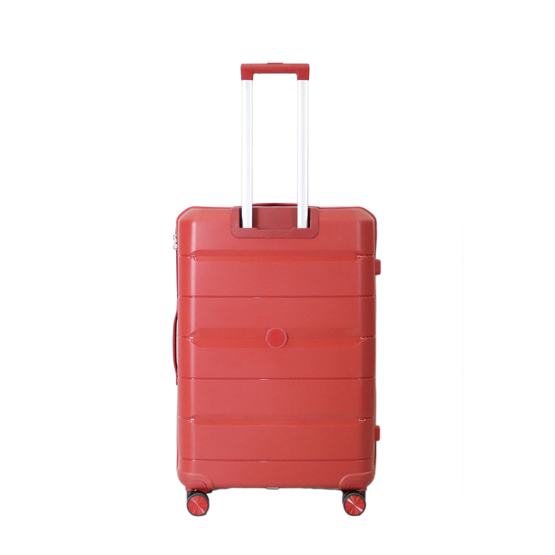 Sky Bird PP Luggage Trolley Set 4 Pieces, Red